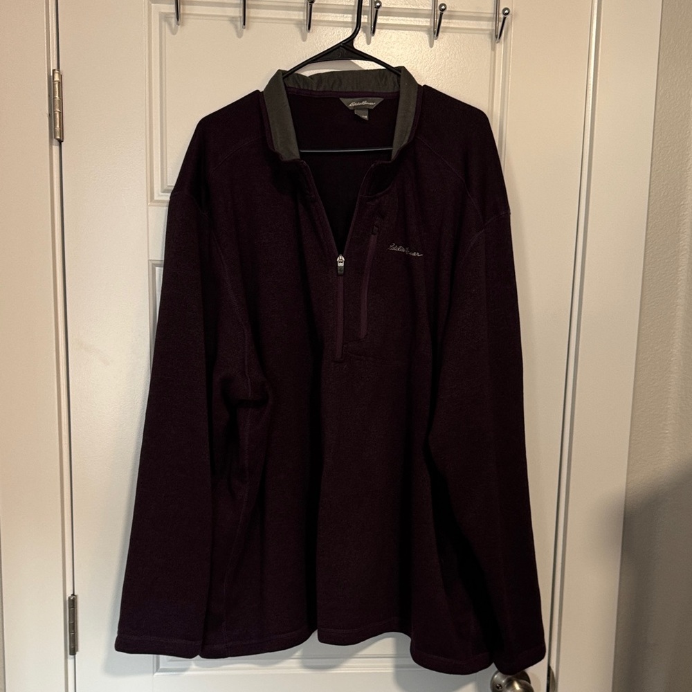 Eddie Bauer Purple Pullover